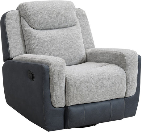 BANDERA Gray Power Reclining Sofa & Loveseat