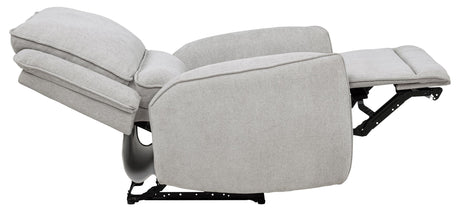 BARRETT Light Gray Chenille 36" Wide x 40" Height Rocker Recliner