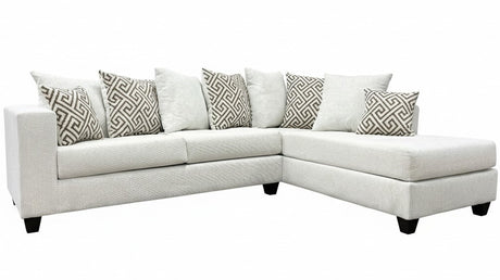 BAYRON Off White 107" Sectional
