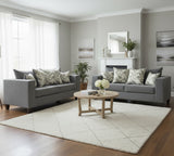BAYRON Medium Gray Sofa & Loveseat