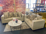 BAYRON Cream Sofa & Loveseat