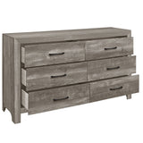 BELEME Brown 59" Wide x 40" Height Dresser