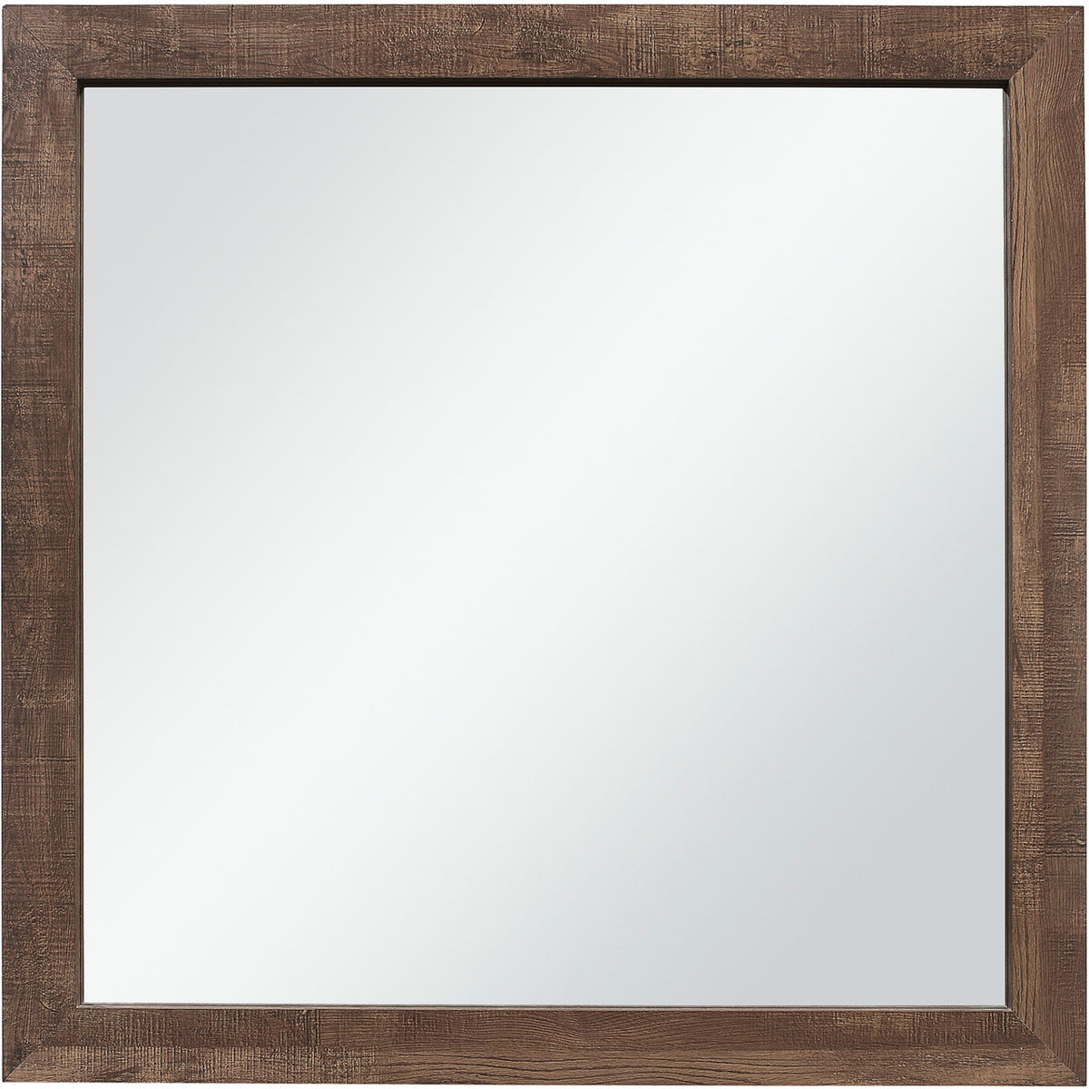 BELEME Brown 59" Wide x 73" Height Dresser & Mirror