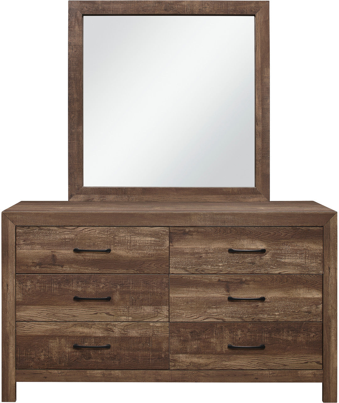 BELEME Brown Bedroom Set
