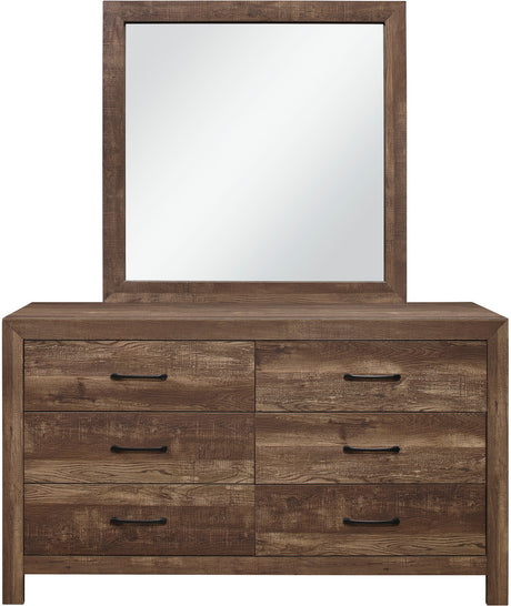 BELEME Brown Bedroom Set