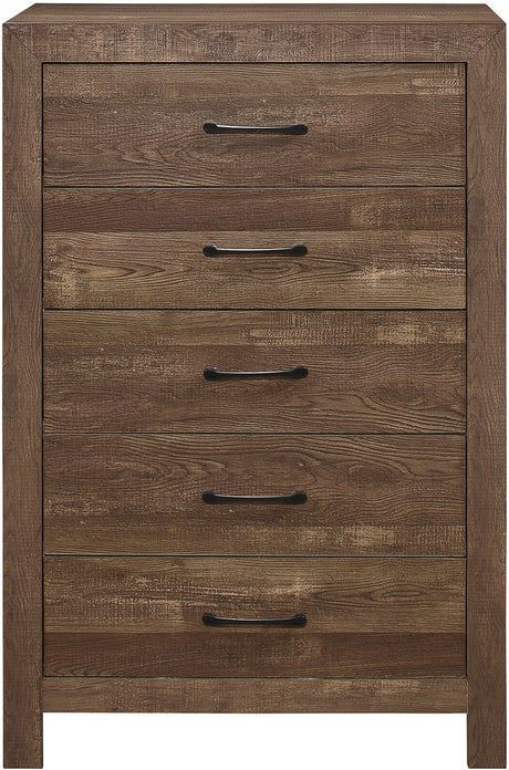 BELEME Brown Bedroom Set