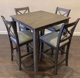 BELTA Gray 5 Piece Counter Set