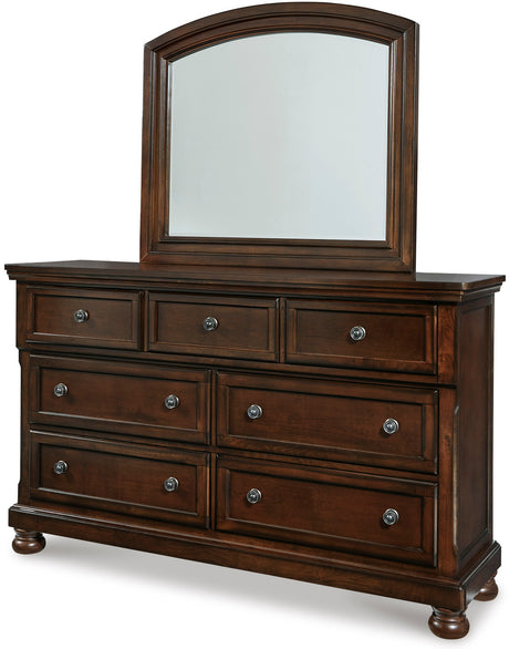 ATLAS Dark Brown Storage Bedroom Set