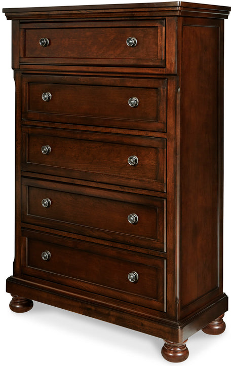 ATLAS Dark Brown Storage Bedroom Set