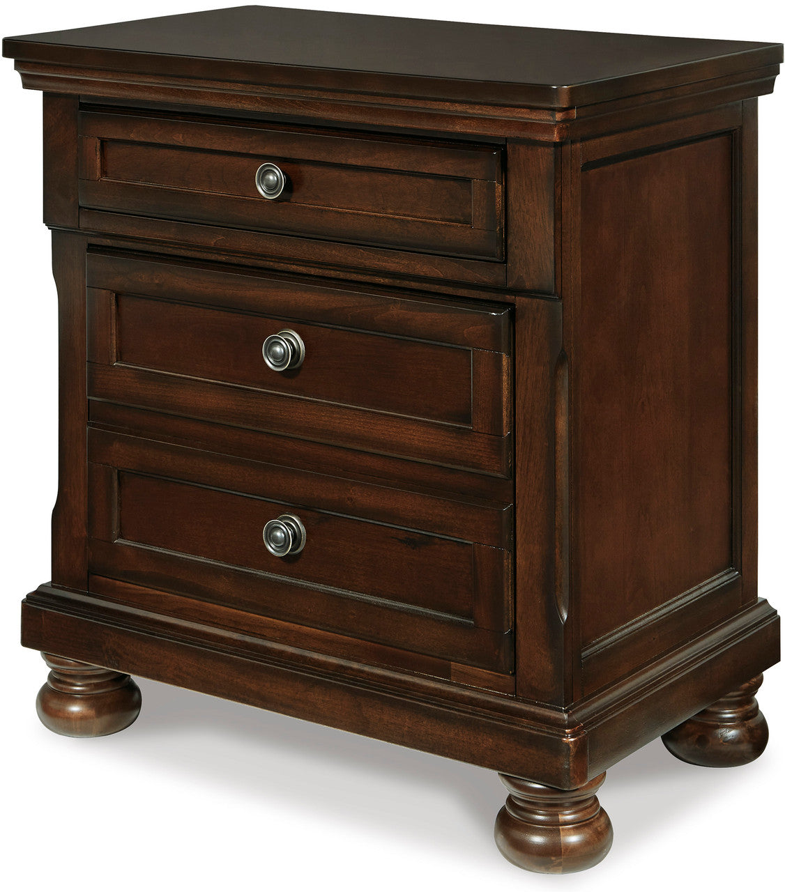 ATLAS Dark Brown 29" Wide x 30" Height Night Stand