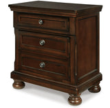 ATLAS Dark Brown Storage Bedroom Set
