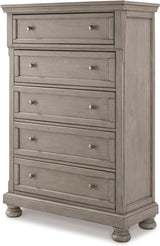 Belton Gray Storage Bedroom Set