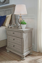 Belton Gray 29" Wide Night Stand