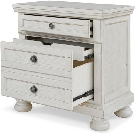Belton White 29" Wide Night Stand