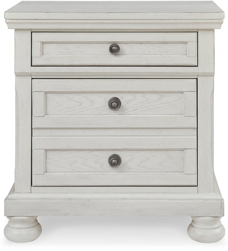 Belton White 29" Wide Night Stand