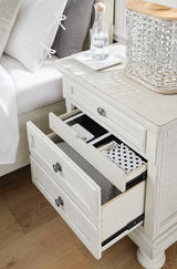 Belton White 29" Wide Night Stand