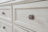 Belton White 65" Wide Dresser & Mirror