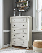 Belton White 40" Wide Chest