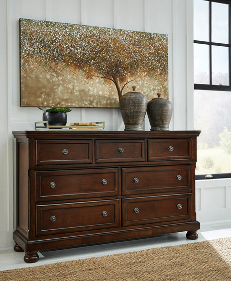 ATLAS Dark Brown 65" Wide x 40" Height Dresser