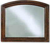 ATLAS Dark Brown 65" Wide x 77" Height Dresser & Mirror
