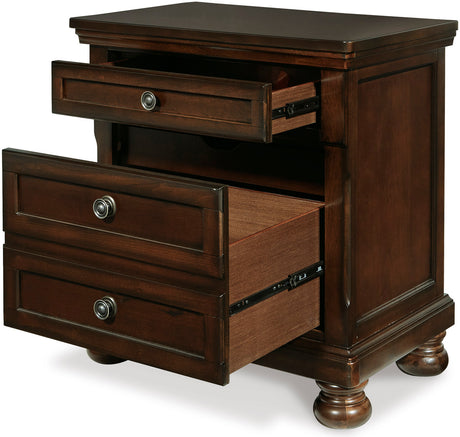 ATLAS Dark Brown 29" Wide x 30" Height Night Stand