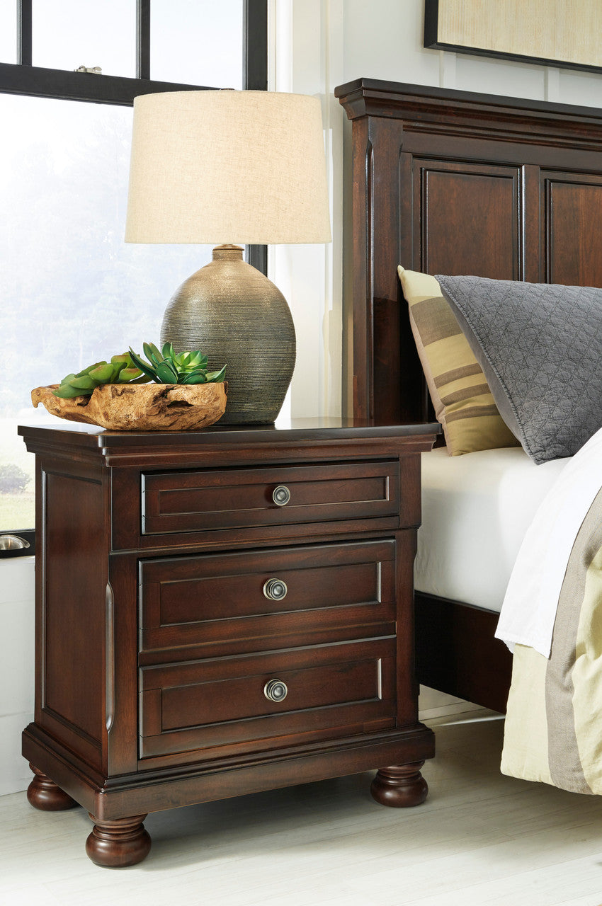 ATLAS Dark Brown 29" Wide x 30" Height Night Stand