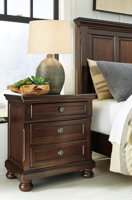 ATLAS Dark Brown 29" Wide x 30" Height Night Stand