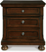 ATLAS Dark Brown 29" Wide x 30" Height Night Stand