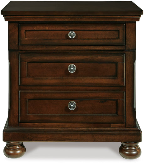 ATLAS Dark Brown 29" Wide x 30" Height Night Stand