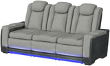BIGBEND Gray 88"Wide  Power Reclining Sofa