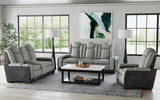 BIGBEND Gray 88"Wide  Power Reclining Sofa