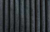 BOCELLI Dark Gray Corduroy 151" Wide x 121" Depth Oversized Sectional