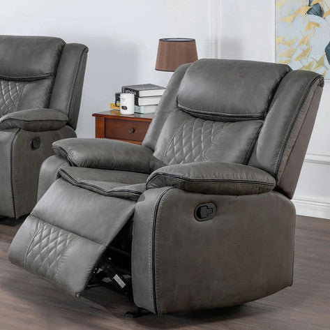 BOLDER Gray 39" Wide Recliner