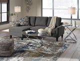 BOSANOVA Chrome Metal & Clear Glass 3 Piece Table Set