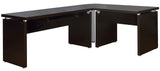 BRENNER Dark Brown 83" x 67" Reversible Computer Desk (RTA)