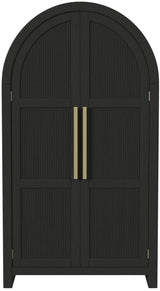 BRIAA Black 36" x 66" Armoire/Bookcase