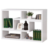 BAIER Pure White 22" Wide x 47" Height Versatile Bookcase (RTA)