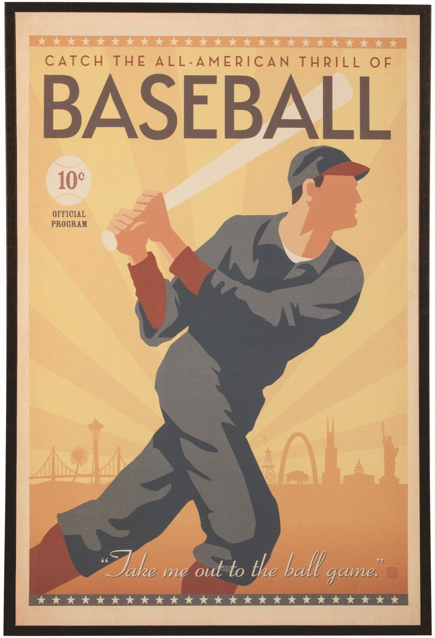 Baseball Wall Art