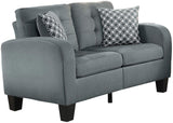 BAYLEY Gray Sofa & Loveseat