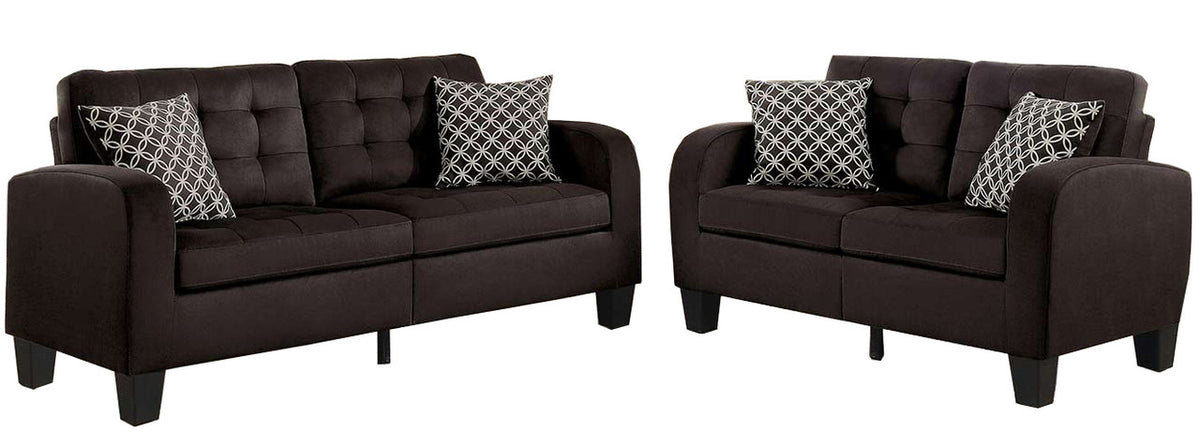 Bayley Brown Sofa