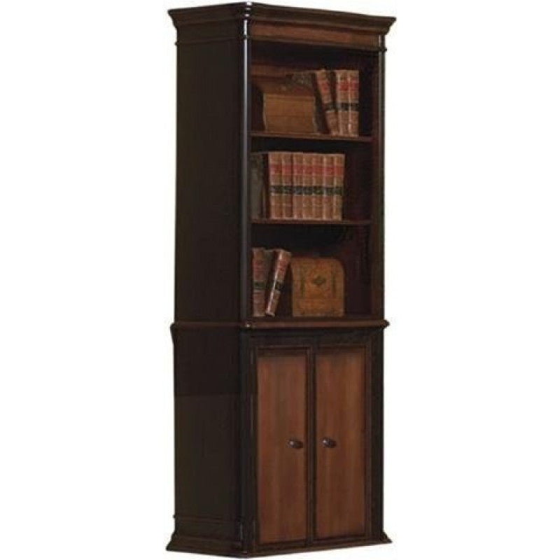 BAYLOR Bookcase with Cabinet