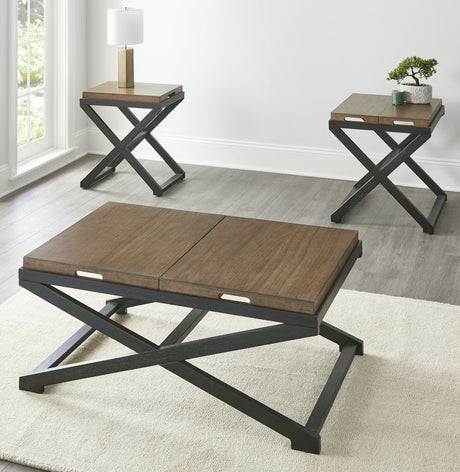 BECKETT 3 Piece Table Set with Trays