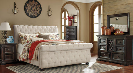 Beckett Sleigh Bed