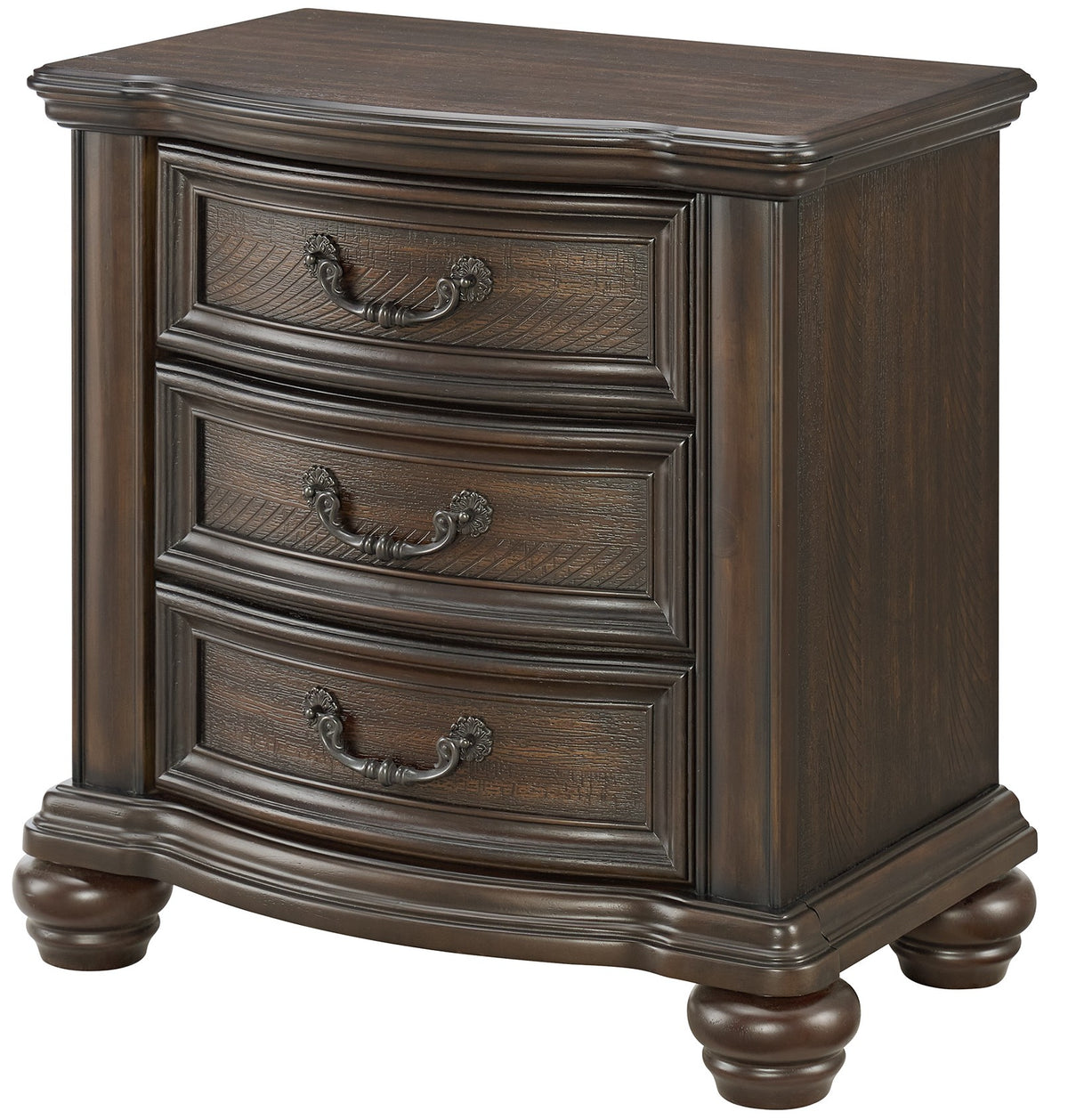 FLORIAN 3-Drawer Nightstand