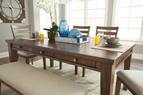 Belton 6 Piece Dining Set with Bench
