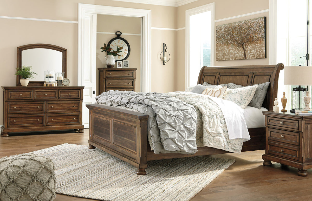 BELTON Sleigh Bedroom Set