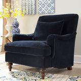 BELVA Blue Accent Chair