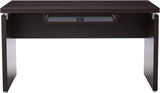 BRENNER Dark Brown 55" Wide x 28" Depth Computer Desk (RTA)