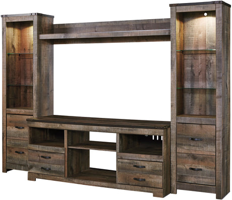 BENNI Rustic Brown Bridge