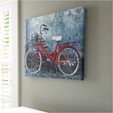 BICYCLE  25" Wide Wall Art